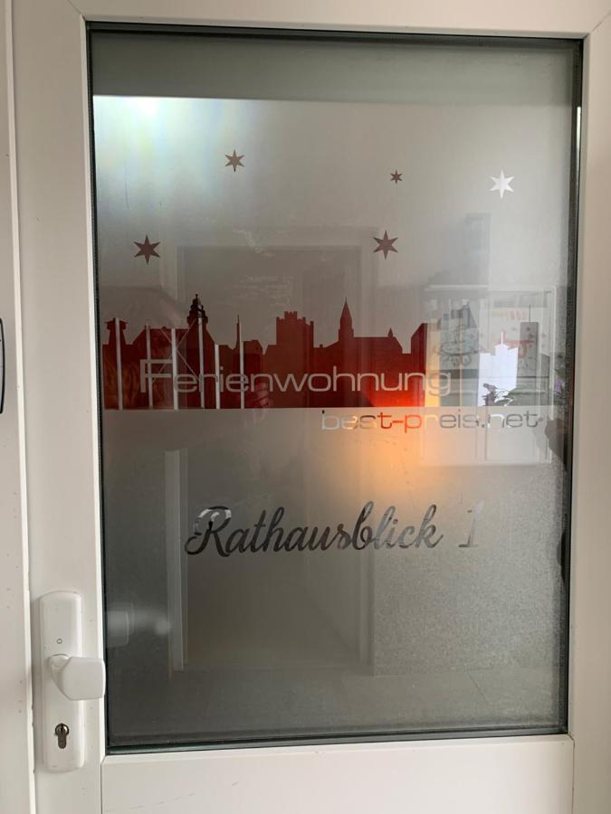 Exklusive Stadtwohnung Am Elbradweg: Best-Preis-Fewo Rathausblick 1 Fuer Max. 3 Pers. Inkl. Wlan, Prime Video & Self Check-In Wittenberge Ngoại thất bức ảnh